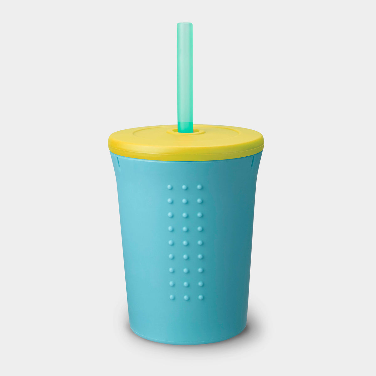 Silicone Straw Cups| Set of 2 | my-my 2 Straw- Set of 2 Mint, Moss