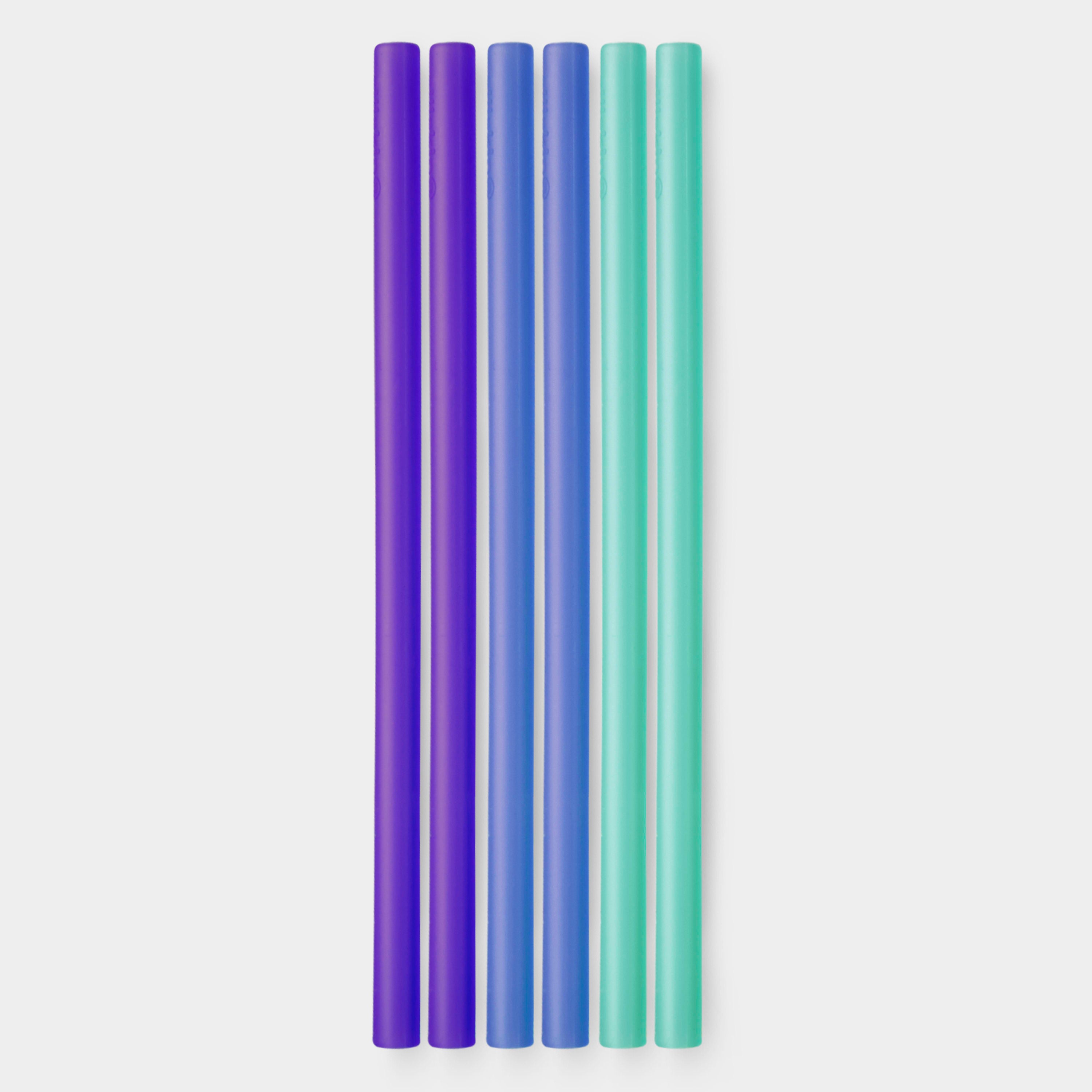 Silikids 8oz Silicone Straw Tumbler Purple