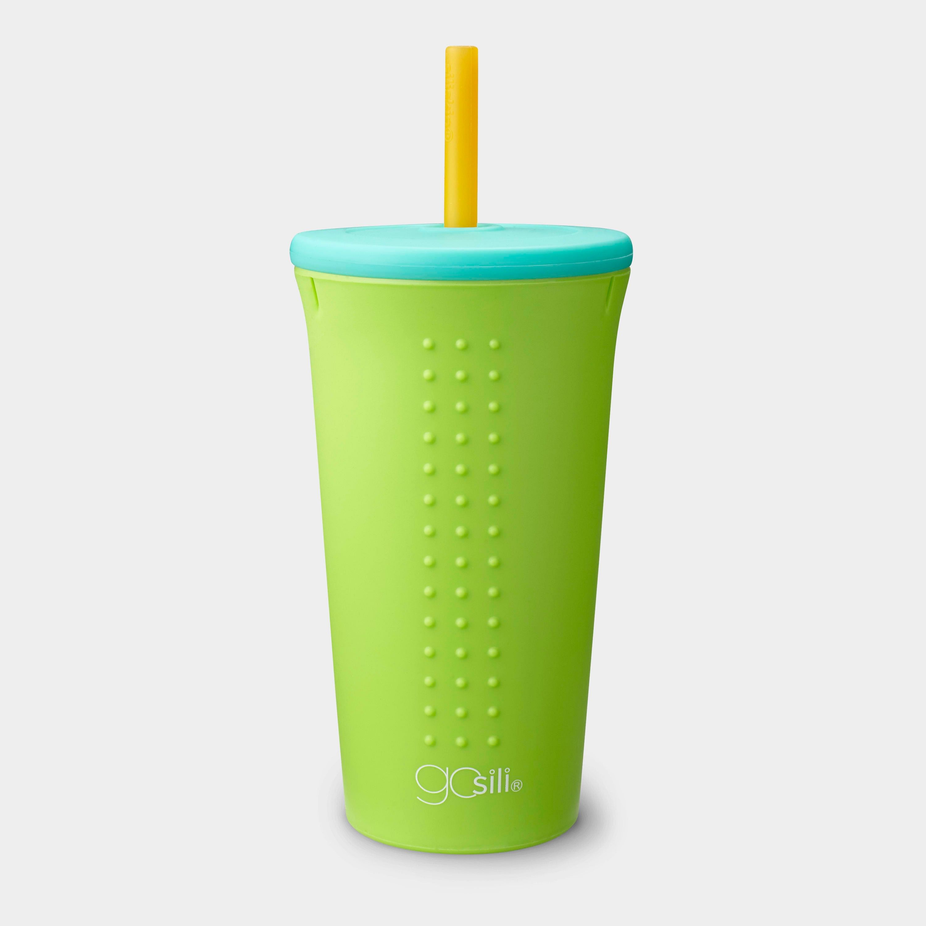 480ml Matte Pastel Straw Cup Reusable Plastic Straw Tumbler