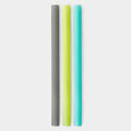Gosili - X-Wide Silicone Straws - exist green