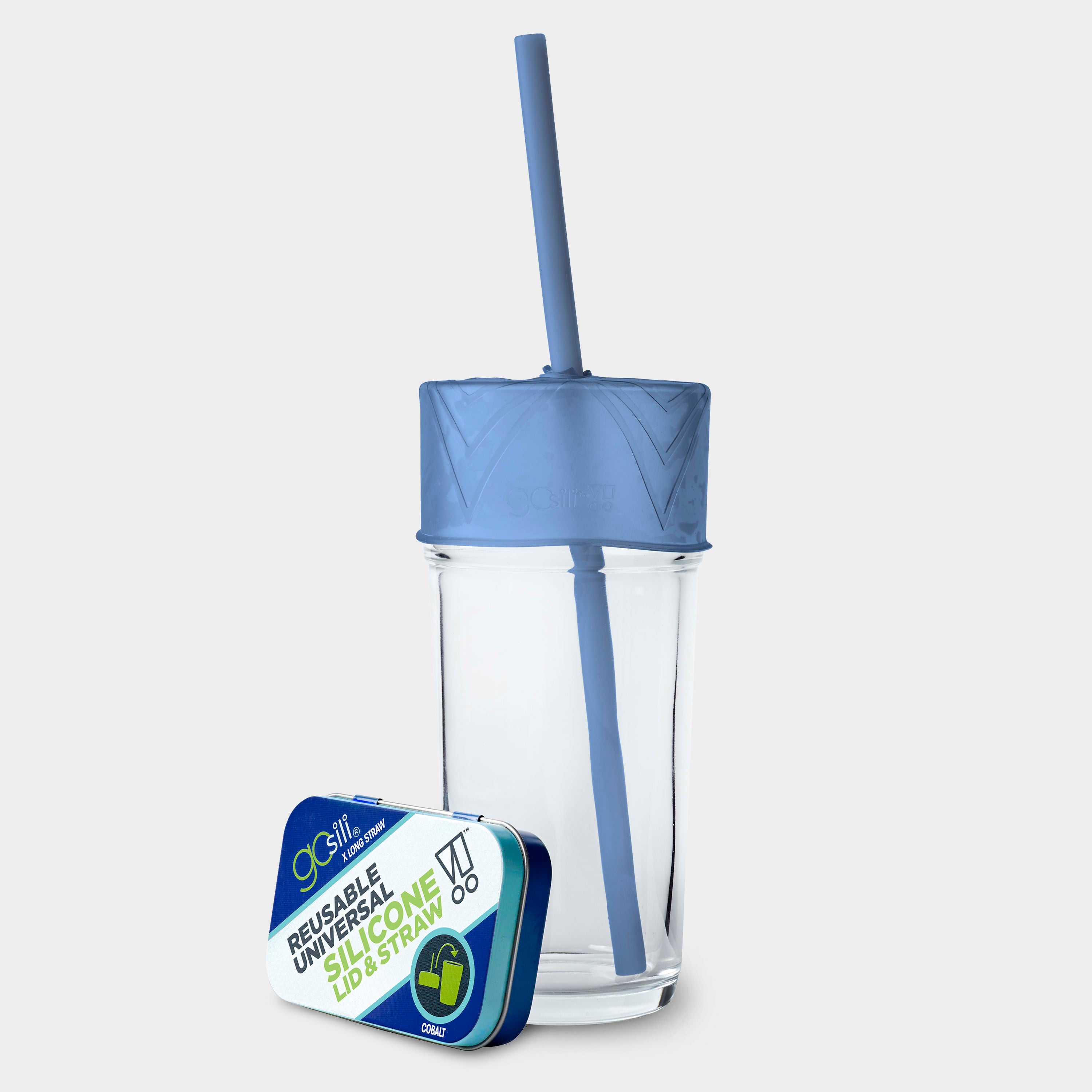 Reusable Drink Cup, Lids & Straws Set 3pk 16oz Dishwasher Safe FREE SHIPPING