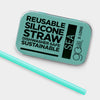 GoSili® 5.625 Mini Silicone Cocktail Straws, Eco-Friendly Reusable So